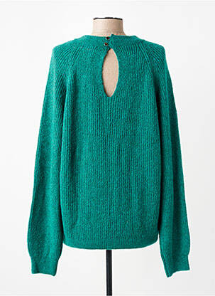 Pulover elasticitate mâneci lungi verde JULIE GUERLANDE femeie
