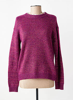 Pulover elasticitate mâneci lungi violet C'EST BEAU LA VIE femeie