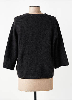 Pulover elasticitate mâneci 3/4 negru C'EST BEAU LA VIE femeie