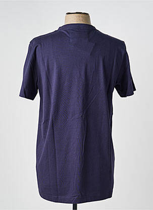 Tricou croială cambrată mâneci scurte albastru CAMBRIDGE bărbat