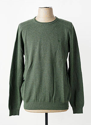 Pulover elasticitate mâneci lungi verde CAMBRIDGE bărbat
