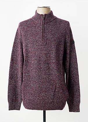 Pulover elasticitate mâneci lungi violet CAMBRIDGE bărbat