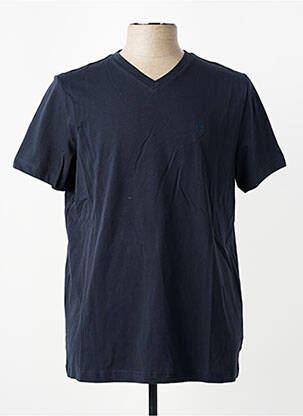 Tricou elasticitate mâneci scurte albastru CAMBRIDGE bărbat