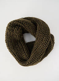 Guler / eșarfă de gât elasticitate verde GARCIA femeie