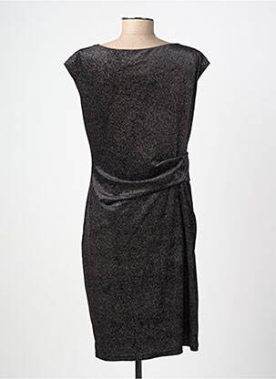 Rochie midi mâneci scurte mâneci scurte negru MOLLY BRACKEN femeie