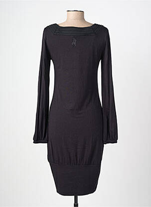 Rochie midi mâneci lungi mâneci lungi negru GUESS BY MARCIANO femeie