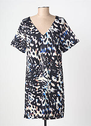 Rochie scurtă mâneci scurte mâneci scurte negru MOLLY BRACKEN femeie