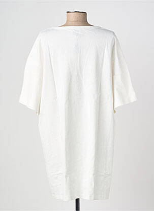 Rochie scurtă mâneci scurte mâneci scurte alb LILI SIDONIO femeie