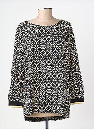 Tricou mâneci lungi mâneci lungi negru GARCIA femeie