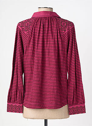 Top guler în v mâneci lungi violet WHITE STUFF femeie