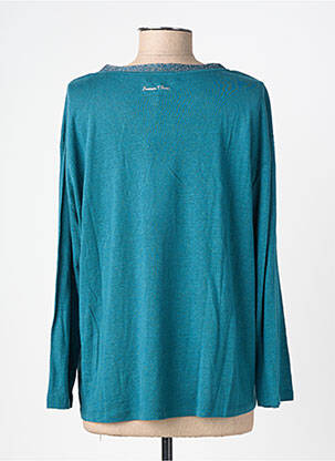 Tricou mâneci lungi mâneci lungi albastru FREEMAN T.PORTER femeie