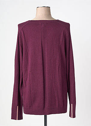 Pulover finisaj cu mansete elastice mâneci lungi violet WHITE STUFF femeie