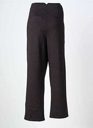 Pantalon drept elasticitate talie joasă negru GARCIA femeie
