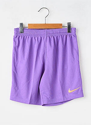 Șort broderie talie elastică violet NIKE copil
