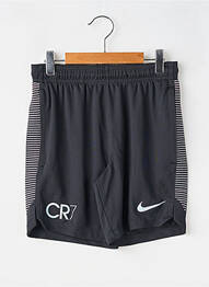 Șort țesătură poplin talie elastică negru NIKE băiat