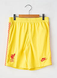 Șort țesătură poplin talie elastică galben NIKE băiat