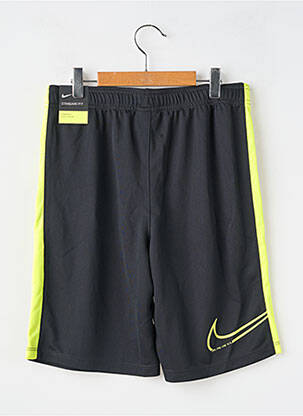 Șort sport fotbal talie elastică negru NIKE băiat
