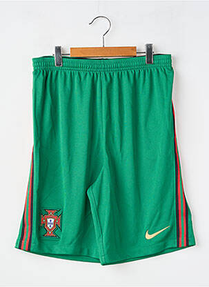 Șort broderie talie elastică verde NIKE copil