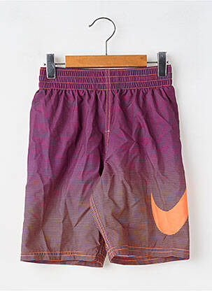 Șort de baie imprimeu dungi violet NIKE băiat