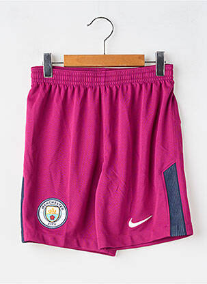 Șort croială dreaptă talie elastică violet NIKE copil
