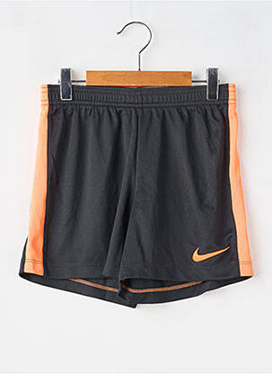 Șort sport multisport talie elastică negru NIKE băiat