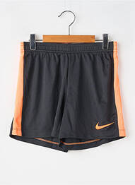 Șort țesătură poplin talie elastică negru NIKE băiat