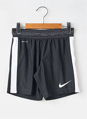 Șort sport multisport talie elastică negru NIKE băiat