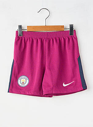 Șort broderie talie elastică violet NIKE copil