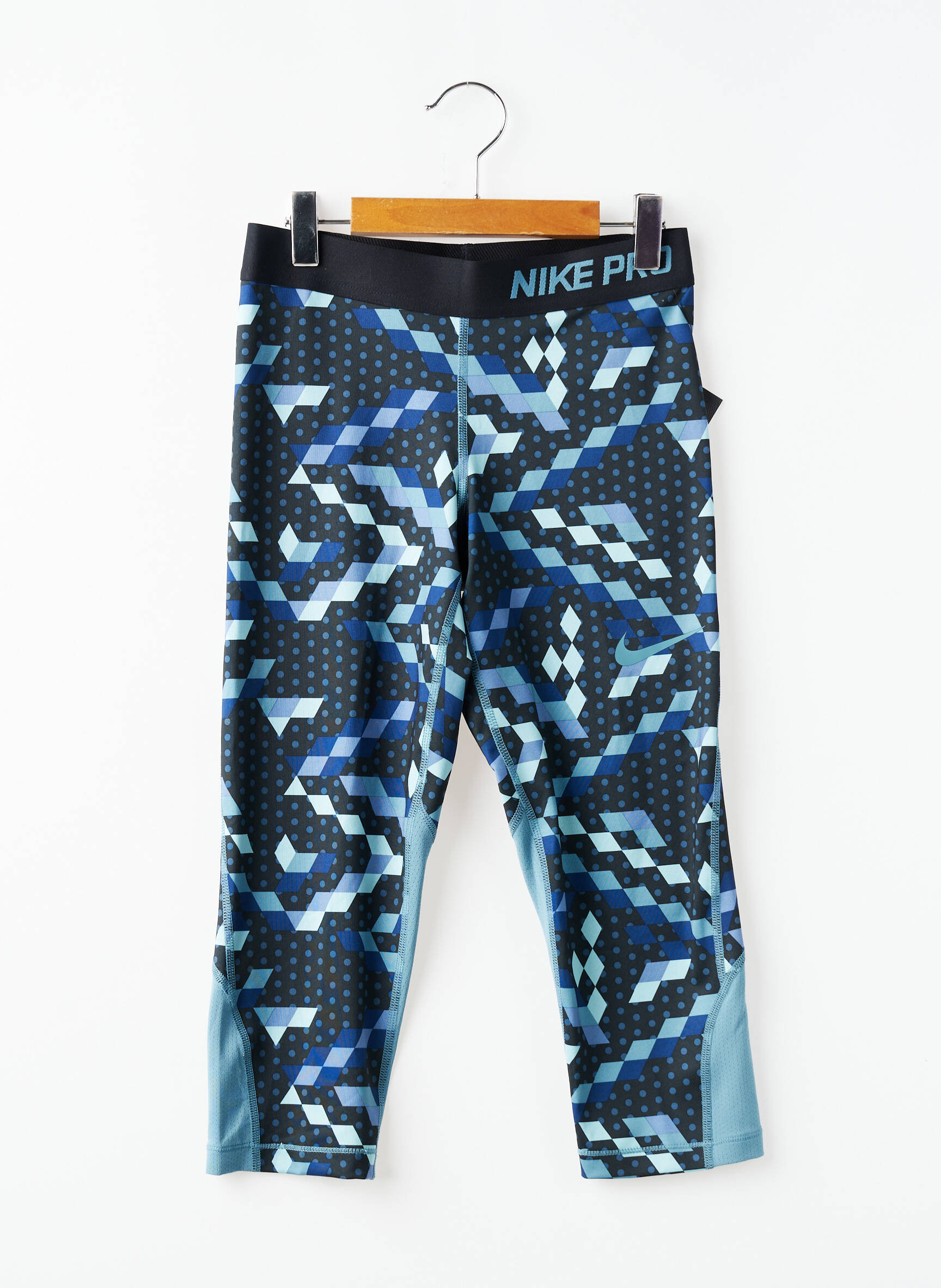 Colant sport multisport talie elastică albastru NIKE fată