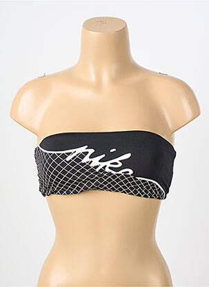 Sutien de costum de baie elasticitate top bentiță negru NIKE femeie