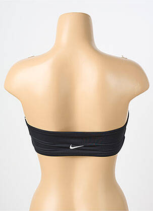 Sutien de costum de baie elasticitate top bentiță negru NIKE femeie