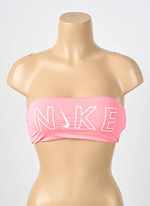 Sutien de costum de baie elasticitate top bentiță roz NIKE femeie