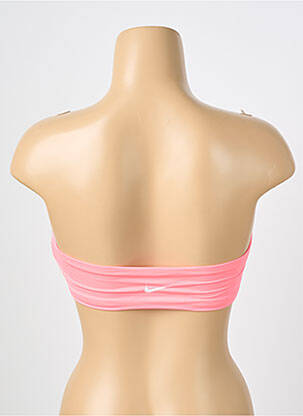 Sutien de costum de baie elasticitate top bentiță roz NIKE femeie