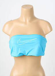 Sutien de costum de baie top bentiță top bentiță albastru NIKE femeie