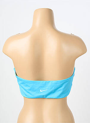 Sutien de costum de baie top bentiță top bentiță albastru NIKE femeie