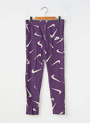 Colant imprimeu fantezie talie elastică violet NIKE fată