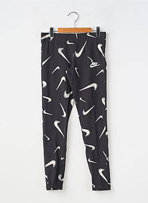 Colant imprimeu fantezie talie elastică negru NIKE fată