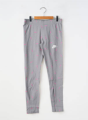 Colant imprimeu fantezie talie elastică gri NIKE fată