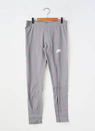 Colant imprimeu fantezie talie elastică gri NIKE fată