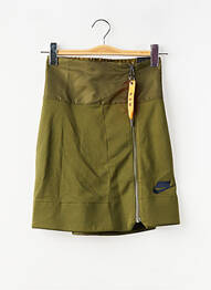 Fustă scurtă căptușeală verde NIKE femeie