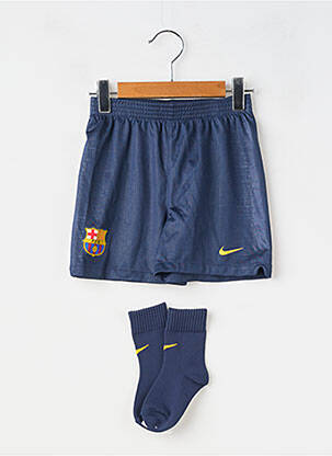Șort croială dreaptă talie elastică albastru NIKE băiat