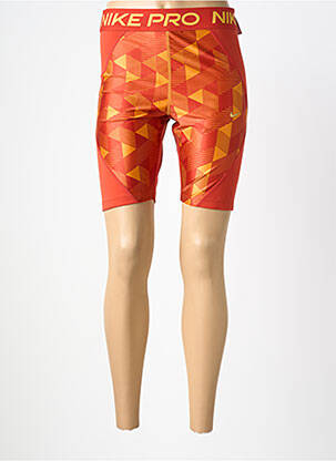 Pantalon de ciclism subțire mărime normală portocalie NIKE femeie
