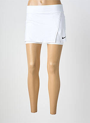 Fustă pantaloni scurți elasticitate alb NIKE femeie
