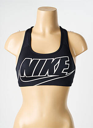 Sutien fără armatură sutiene negru NIKE femeie