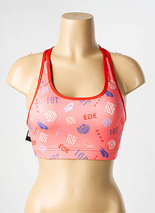 Sutien portocalie NIKE fată