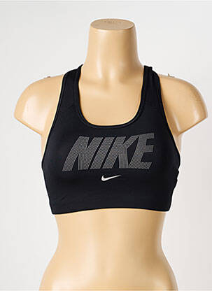 Sutien fără armatură sutiene negru NIKE femeie