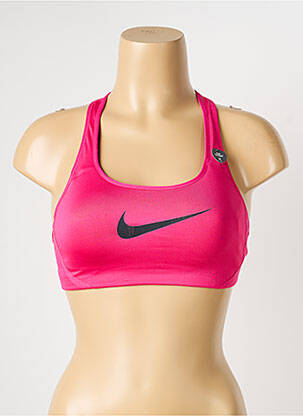 Sutien fără armatură sutiene roz NIKE femeie