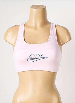 Sutien fără armatură sutiene roz NIKE femeie