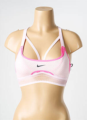 Sutien fără armatură sutiene roz NIKE femeie