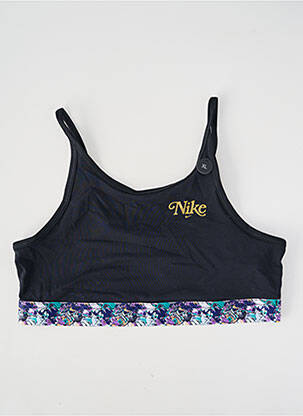 Sutien negru NIKE fată